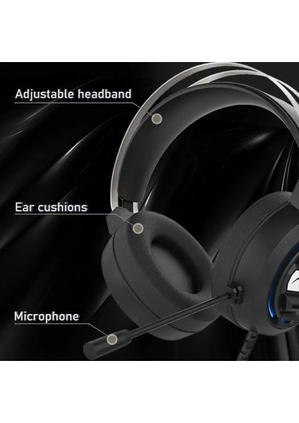 3.5mm ve USB S603 Oyun Kulaklıkları Kablolu Kulaklık Oyun Kulaklıkları Pc Bilgisayar Ps4 Dizüstü Bilgisayar Için Mikrofon ile Derin Bas Stereo Kulaklık (Yurt Dışından) modelleri