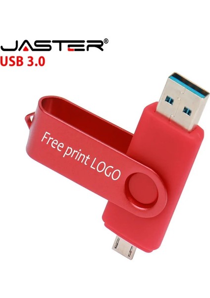 Type-C -D 64GB Yüksek Hızlı Otg Kalem Sürücü 64GB Ücretsiz Logo USB 3.0 Flash Sürücüler 32GB Anahtarlıklı Memory Stick 16GB Ücretsiz Type-C Adaptörler U Disk (Yurt Dışından)