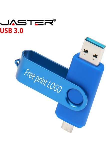 Type-C -D 64GB Yüksek Hızlı Otg Kalem Sürücü 64GB Ücretsiz Logo USB 3.0 Flash Sürücüler 32GB Anahtarlıklı Memory Stick 16GB Ücretsiz Type-C Adaptörler U Disk (Yurt Dışından)