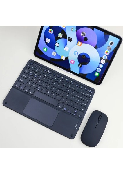 Yeşil 2 Kablosuz Bluetooth Klavye Fare Pad Pro 11 2021 12.9 10.5 10.2 Air 4 Huawei Xiaomi Için Iso Için: Android Windows Klavye (Yurt Dışından)