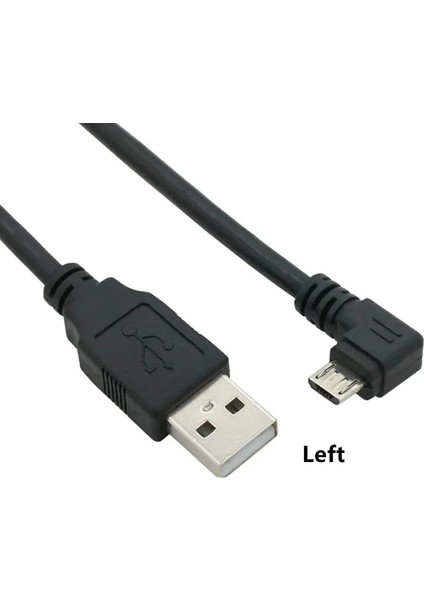Aşağı 2m Yukarı Aşağı Sol Sağ Açılı 90 Derece USB Mikro USB Erkek - USB Erkek Veri Şarjı Bağlantı Kablosu 25CM 50CM Tablet Için 5ft 1m (Yurt Dışından) indirimleri
