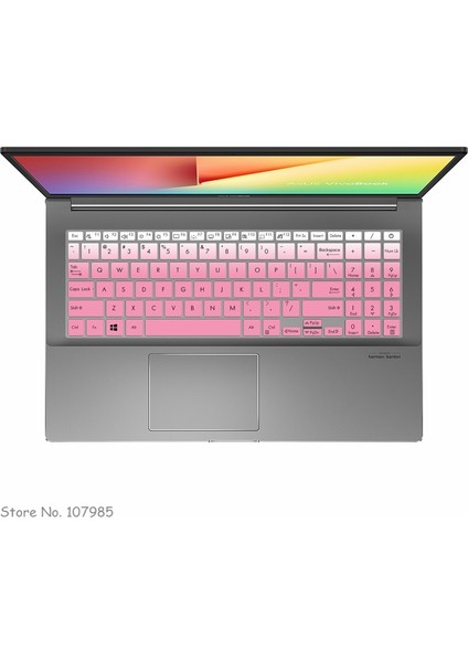 Gradualpink 15.6 Inç Laptop Klavye Kapak Koruyucu Asus Vivobook 15 X513UA X513E X513EP E510 E510MA E510M S533JQ S533E S533EQ S533FL (Yurt Dışından) fiyatları