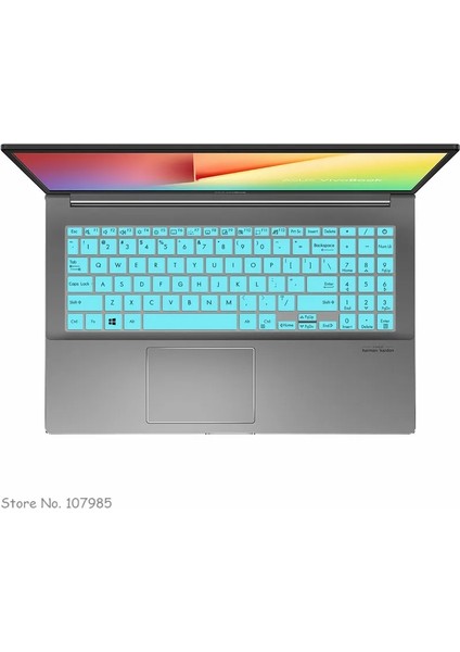 Gradualpink 15.6 Inç Laptop Klavye Kapak Koruyucu Asus Vivobook 15 X513UA X513E X513EP E510 E510MA E510M S533JQ S533E S533EQ S533FL (Yurt Dışından) indirimleri