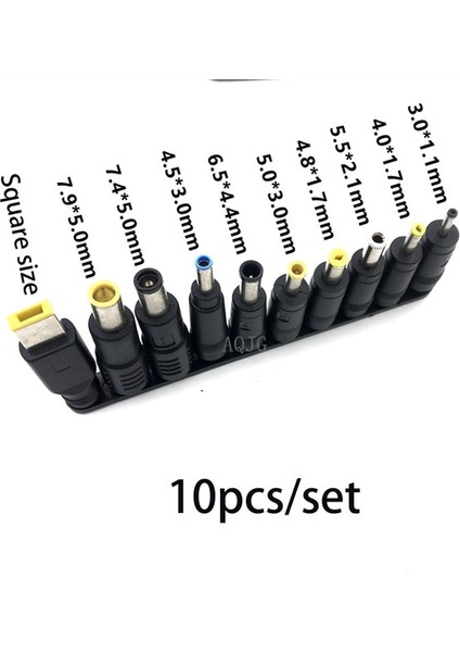 10 Adet Set 2 USB ile 5525 Evrensel Ac Dc Jack Şarj Cihazı Konnektör Fişi Hp Dell Ibm Dizüstü Bilgisayar/dizüstü Bilgisayar Ac Dc Güç Adaptör Kablosu (Yurt Dışından)