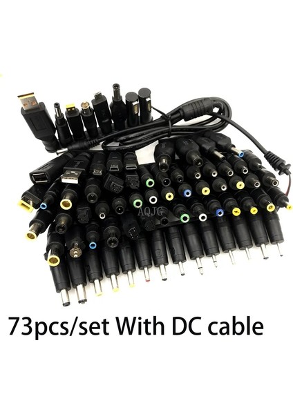 10 Adet Set 2 USB ile 5525 Evrensel Ac Dc Jack Şarj Cihazı Konnektör Fişi Hp Dell Ibm Dizüstü Bilgisayar/dizüstü Bilgisayar Ac Dc Güç Adaptör Kablosu (Yurt Dışından)