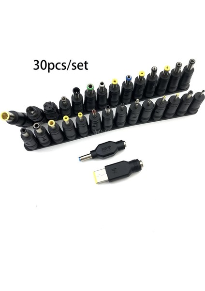 10 Adet Set 2 USB ile 5525 Evrensel Ac Dc Jack Şarj Cihazı Konnektör Fişi Hp Dell Ibm Dizüstü Bilgisayar/dizüstü Bilgisayar Ac Dc Güç Adaptör Kablosu (Yurt Dışından)