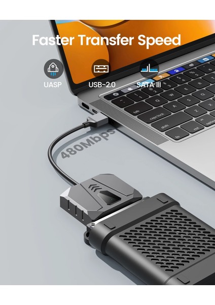 Usb2.0 1m Orıco HDD Sürücü Adaptörü USB 3.0 - Sata Kablosu Sata Dönüştürücü Sata Adapte 2.5 ''hdd/ssd Harici Sabit Disk Disk (Yurt Dışından)
