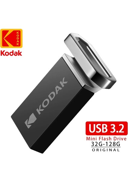 32 GB Yeni Kodak Usb3.2 Yüksek Hızlı Mini USB Flash Sürücü 64G 32G 128G Kalem Sürücü Usb3.0 Araba Dizüstü Bilgisayarlar Için Macbook USB Sopa Otg (Yurt Dışından)