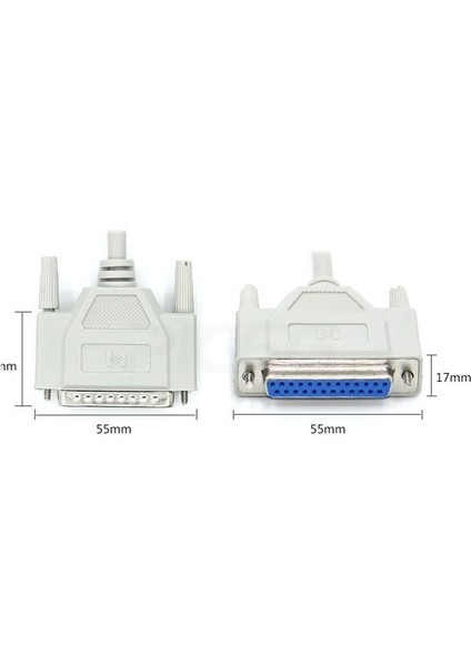 DB25 Erkek-Erkek 3m 5m 3m Kaliteli DB25 25PIN Erkek Kadın M/f Paralel Lpt Kablosu DB25 Lazer Yazıcı Için DB25 Kablosu Db 25 Paralel Kablo (Yurt Dışından)