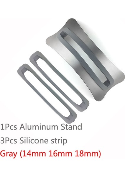 Gri 14 16 18MM Alüminyum Dikey Laptop Standı Yerden Tasarruf Sağlayan Raf Masaüstü Apple MacBook Pro 16 14 Air 13.3 M2 Dizüstü Bilgisayar Için Dikilmiş Tutucu (Yurt Dışından)