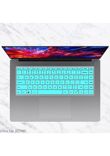 Tpu Silikon Tpu Şeffaf Klavye Kapak Cilt Koruyucu Xıaomı Mı Redmibook Pro 15 2022 15.6 Inç Redmi Kitap PRO15 2022 (Yurt Dışından)