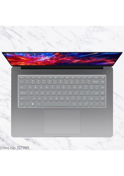 Tpu Silikon Tpu Şeffaf Klavye Kapak Cilt Koruyucu Xıaomı Mı Redmibook Pro 15 2022 15.6 Inç Redmi Kitap PRO15 2022 (Yurt Dışından)