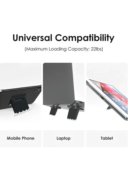 Beyaz Katlanabilir Dizüstü Bilgisayar Standı Tabanı Kaymaz Braketi Desteği Macbook Pro Air Için Lenovo Bilgisayar Aksesuarları Taşınabilir Dizüstü Tutucu (Yurt Dışından) modelleri