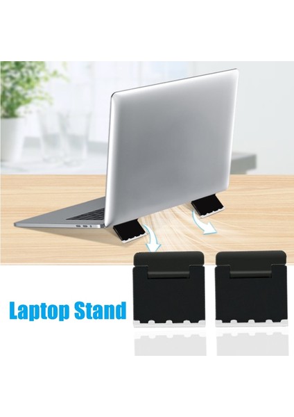 Beyaz Katlanabilir Dizüstü Bilgisayar Standı Tabanı Kaymaz Braketi Desteği Macbook Pro Air Için Lenovo Bilgisayar Aksesuarları Taşınabilir Dizüstü Tutucu (Yurt Dışından) indirimleri