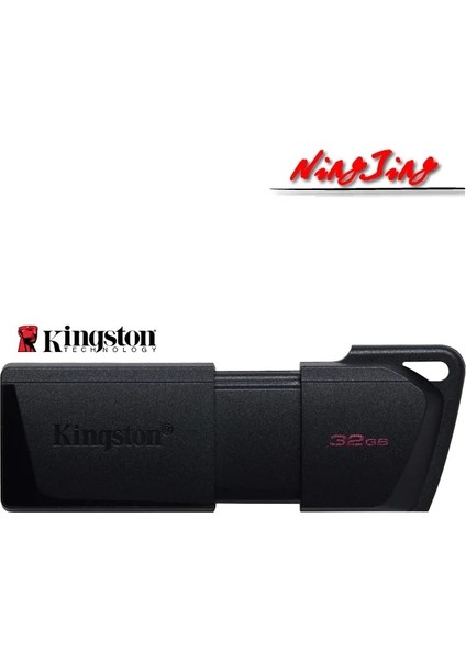 64GB Kingston Datatraveler Exodia M USB Flash Sürücü Mikro USB USB 3.2 Gen 1 Otg Pendrive 32GB 64GB 128G 256GB Pc Dizüstü Masaüstü Için (Yurt Dışından)