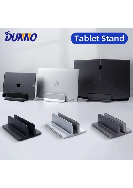 Dikey Aksesuarlar Için Siyah Dizüstü Bilgisayar Standı Ayarlanabilir Alüminyum Alaşımlı Depolama Tablet Macbook iPad Her Türlü Dizüstü Bilgisayar Için Standı (Yurt Dışından) fiyatları