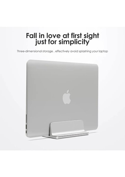 Dikey Aksesuarlar Için Siyah Dizüstü Bilgisayar Standı Ayarlanabilir Alüminyum Alaşımlı Depolama Tablet Macbook iPad Her Türlü Dizüstü Bilgisayar Için Standı (Yurt Dışından) modelleri