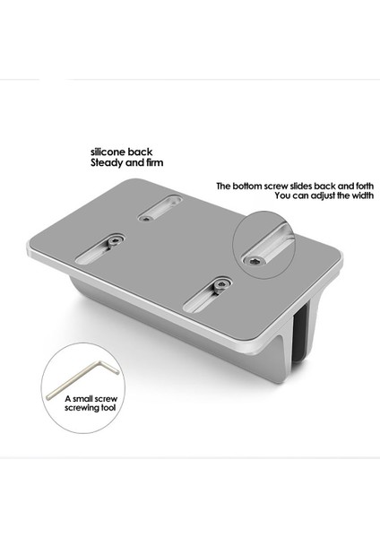 Dikey Aksesuarlar Için Siyah Dizüstü Bilgisayar Standı Ayarlanabilir Alüminyum Alaşımlı Depolama Tablet Macbook iPad Her Türlü Dizüstü Bilgisayar Için Standı (Yurt Dışından) indirimleri