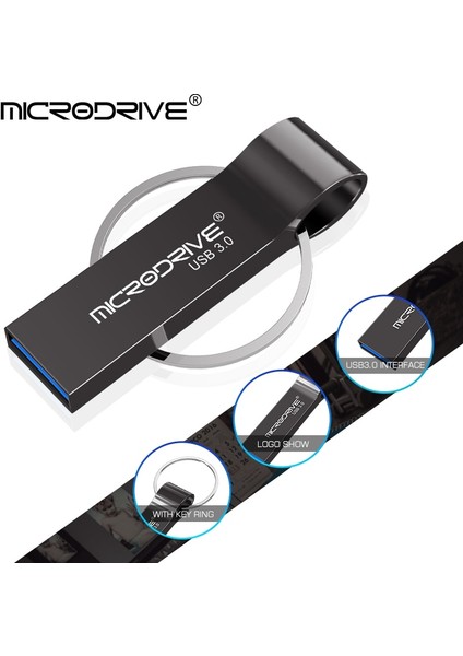 Gümüş 512GB Gerçek Kapasiteli Metal Kalem Sürücü 3.0 Metal USB Flash Sürücü 128GB 64GB 32GB Yüksek Hızlı 16GB 256GB 512GB Bellek Flash Usb3.0 Stick (Yurt Dışından)