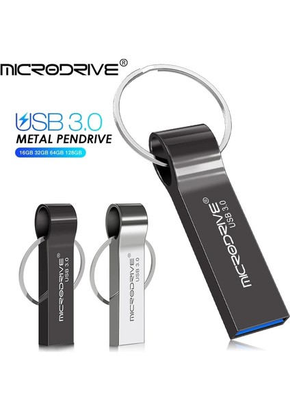 Gümüş 512GB Gerçek Kapasiteli Metal Kalem Sürücü 3.0 Metal USB Flash Sürücü 128GB 64GB 32GB Yüksek Hızlı 16GB 256GB 512GB Bellek Flash Usb3.0 Stick (Yurt Dışından)