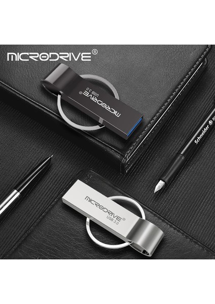 Gümüş 512GB Gerçek Kapasiteli Metal Kalem Sürücü 3.0 Metal USB Flash Sürücü 128GB 64GB 32GB Yüksek Hızlı 16GB 256GB 512GB Bellek Flash Usb3.0 Stick (Yurt Dışından)