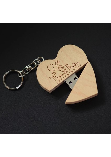 E 16GB Jaster 5 Adet/grup Ahşap Kalp + Kutu USB Flash Sürücü Pendrive 64GB 32GB 16GB 8gb 128GB 4gb U Disk Fotoğraf Düğün Hediyeleri (Yurt Dışından) modelleri