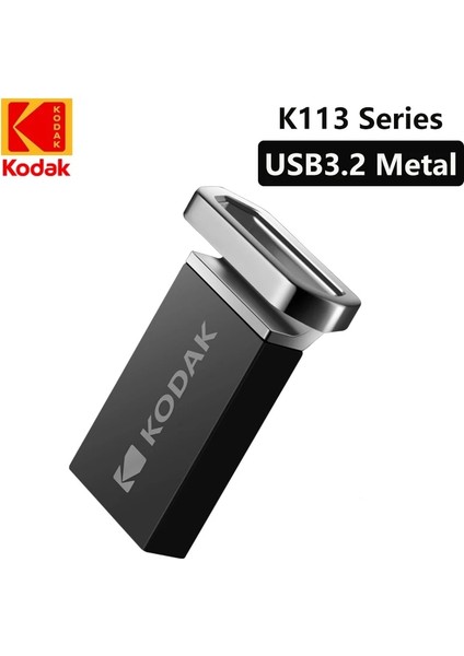 IPhone Için Adaptör 64 GB Yeni Kodak K113 Usb3.2 Yüksek Hızlı USB Flash Sürücü Mını Metal Anahtar Pendrive 128 GB 64 GB 32 GB Pc Araba Dizüstü Masaüstü Için (Yurt Dışından) fırsatları