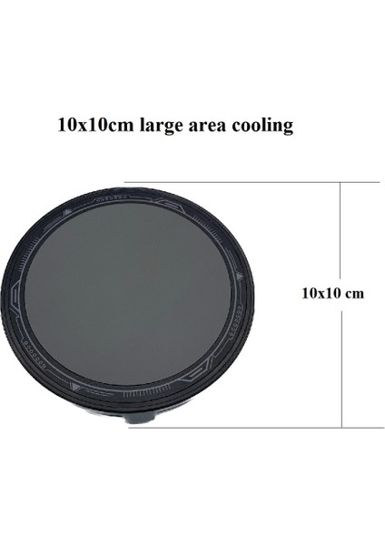 Sadece Braket Paneli Çıkarılabilir 27W Renkli Aydınlatma X80 Pc Manyetik Peltier Büyük Boy Yarı Iletken Tablet Soğutucu Radyatör (Yurt Dışından)