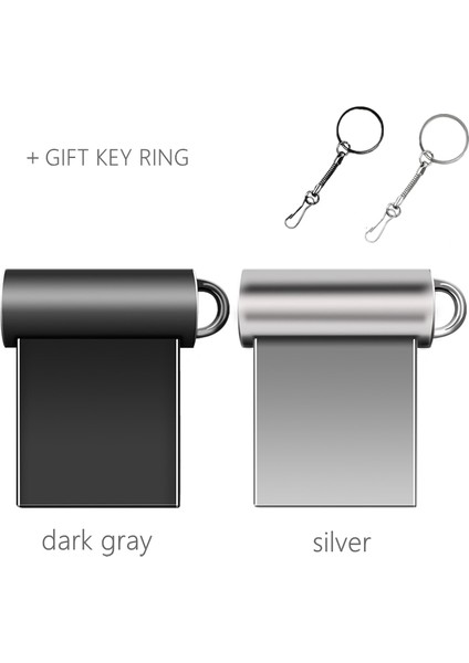 Koyu Gri 32GB Metal Mini USB Flash Sürücü Pendrive Minik Kalem Sürücü U Sopa U Disk Memory Stick USB Sopa Küçük Hediye 4gb 8gb 16GB 32GB 64GB (Yurt Dışından) fiyatları