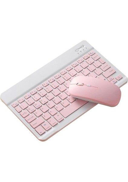 Yeşil 1 Adet 10/7 Inç Kablosuz Klavye Bluetooth Klavye Kablosuz Fare ile iPad Tablet Telefon Için Şarj Edilebilir Klavye Android Için (Yurt Dışından) fırsatları