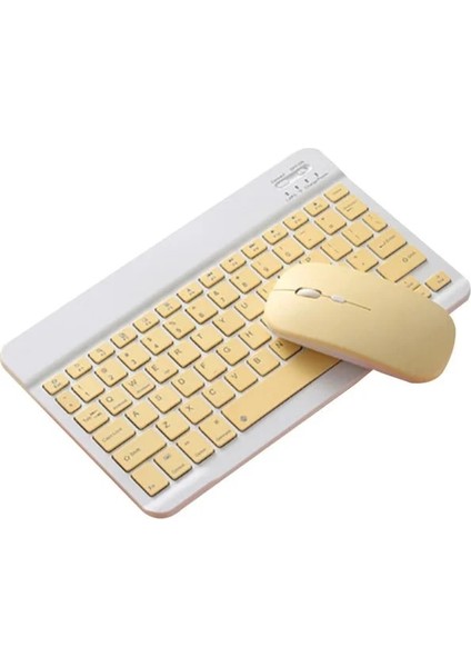Yeşil 1 Adet 10/7 Inç Kablosuz Klavye Bluetooth Klavye Kablosuz Fare ile iPad Tablet Telefon Için Şarj Edilebilir Klavye Android Için (Yurt Dışından) indirimleri