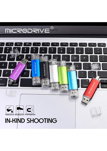 Mor 256 GB 3 In 1 Otg Kalem Sürücü Tip-C 16 GB 32 GB 64 GB Flaş Usb2.0 Memory Stick Flaş Pendrive 128 GB 256G 512G Cle U Disk Kalem Hediye (Yurt Dışından)