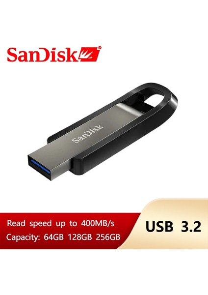 64 GB Orijinal Yeni Sandisk USB Flash Sürücü CZ810 128 GB 64 GB Katı Hal U Disk USB 3.2 Kalem Sürücü 256 GB USB 3.0 Pendrives Memory Stick (Yurt Dışından)