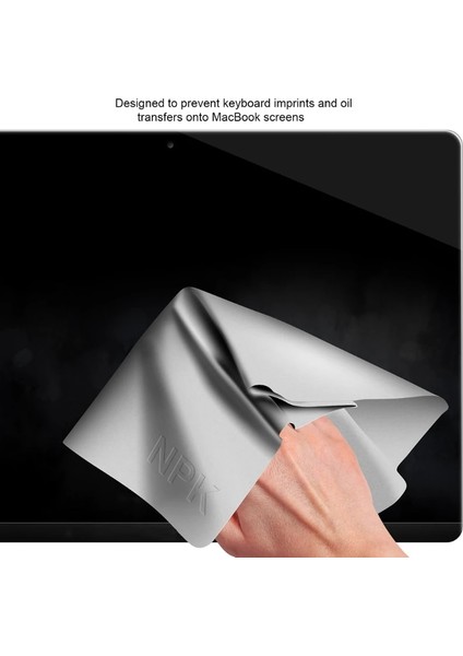 15 Inç Toz Geçirmez Mikrofiber Koruyucu Film Kapak Dizüstü Palm Klavye Battaniye Dizüstü Temizlik Bezi MacBook PRO13/15IN Yeni (Yurt Dışından) modelleri