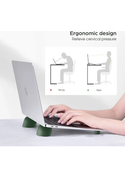 Siyah Oatsbasf Taşınabilir Dizüstü Bilgisayar Standı Manyetik Dizüstü Soğutma Standı MacBook Air Pro Xiaomi iPad Pc Isı Dağılımı Dizüstü Tutucu (Yurt Dışından) indirimleri