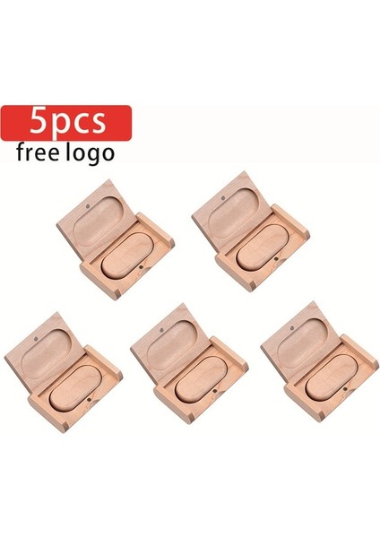 Kutulu Akçaağaç 4gb Jaster 5 Adet/grup USB Flash Sürücü Ahşap Kutu Kalem Sürücü Ahşap Usb2.0 Ücretsiz Özel Logo 32GB 64GB Hediye Için Memory Stick 4gb 8gb 16GB (Yurt Dışından)