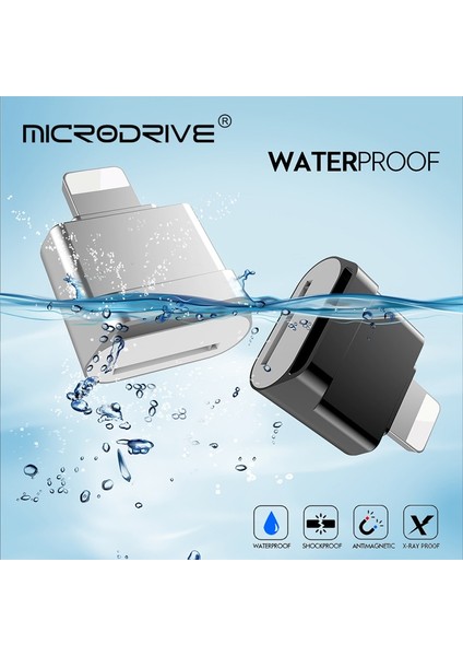 Siyah 256GB Lightning - USB Kamera Adaptörü iPhone Sd Kart Okuyucusu, Mikro Sd'li Tüm iPhone / Plus / Pro / iPad / Fare / Klavye Dönüştürücü Için (Yurt Dışından)