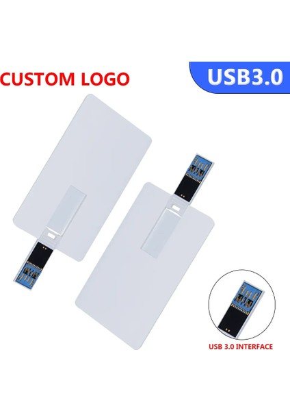 USB 3.0 8gb Kredi Kartı USB 3.0 Pendrives 32GB 64GB Memory Stick Plastik Banka Kartı USB Flash Sürücü 8gb Düğün Hediyeleri (10 Adetten Fazla Ücretsiz Logo) (Yurt Dışından) fiyatları