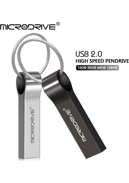 Siyah 128 GB Metal USB Flash Sürücü 4 GB 8 GB 16 GB 32 GB 64 GB 128 GB 256 GB 512 GB Memory Stick U Disk Usb2.0 Anahtarlık ile Pendrive Ücretsiz Gemi (Yurt Dışından)