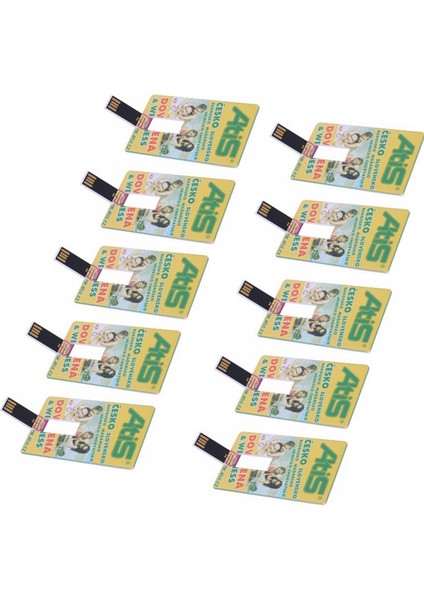 16 GB 10 Adet/grup Promosyon Öğesi Hediyelik Eşya USB Pendrive Oem Logo Baskı 16 GB 32 GB 64 GB Özel USB Flash Sürücü Işletme Adı Kartları Hediye (Yurt Dışından) fiyatları