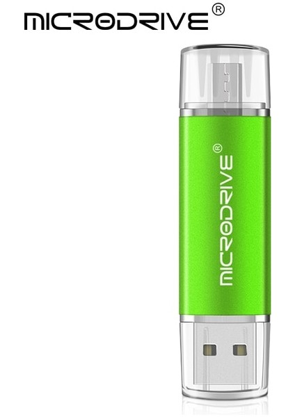 Yeşil 128 GB Renkli Otg USB Flash Bellek Çubuğu 32 GB Pendrive 64 GB 128 GB U Disk USB Flash Sürücü Bilgisayar/android Telefon Için (Yurt Dışından)
