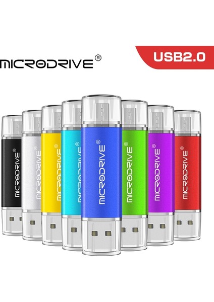 Yeşil 128 GB Renkli Otg USB Flash Bellek Çubuğu 32 GB Pendrive 64 GB 128 GB U Disk USB Flash Sürücü Bilgisayar/android Telefon Için (Yurt Dışından)