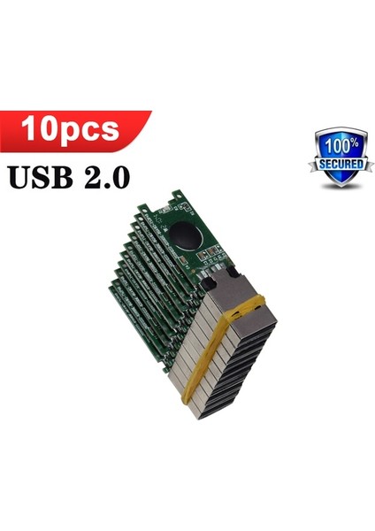 10 Adet 64GB Fabrika Doğrudan Çip USB Flash Sürücü USB 2.0 4gb 8gb Sopa Menory 16GB Pendrive 32GB Not Defteri USB 64GB 128GB Evrensel Su Geçirmez (Yurt Dışından)