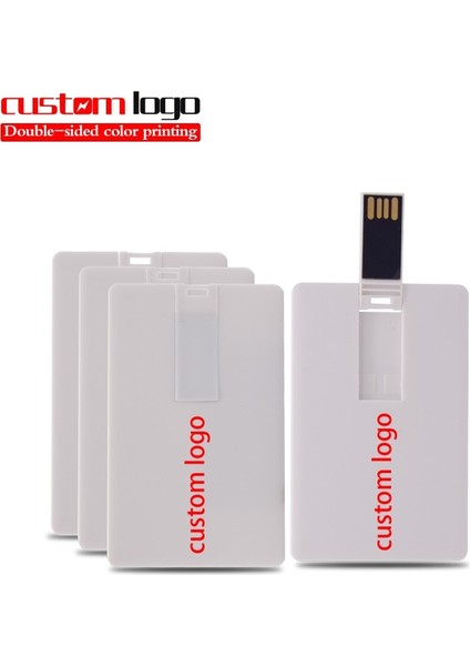 Deri 32GB ile Kart 2.0 Sıcak Satış Kredi Kartı 2.0 Modeli Flash Sürücü 16GB Hafıza Banka Kartı 32GB 64G 128GB Pendrive Memoria USB Stick Kalem Sürücü Özel Logo (Yurt Dışından)