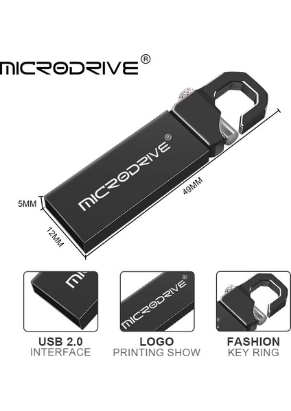 Gümüş 256 GB Metal USB Flash Sürücü 32 GB 64 GB 128 GB Yüksek Hızlı USB 2.0 Pendrive Su Geçirmez Kalem Sürücü USB Sopa Flash Sürücü Ücretsiz Hediye (Yurt Dışından) modelleri