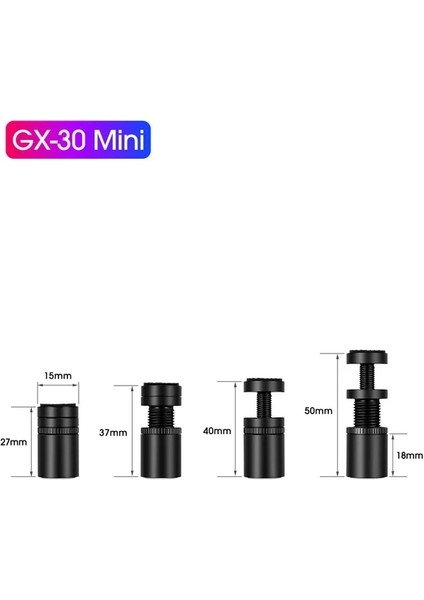 GX30 Mini Ekran Kartı Tutucu VC-15/16PLUS GX-30PLUS Grafik Kartı Gpu Brace Dikey Teleskopik Döner Stand Braketi Ekran Kartı Sarkma Tutucu (Yurt Dışından)