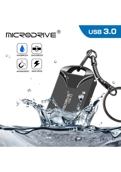 Siyah 128 GB Süper Mini USB 3.0 Flash Sürücü Pendrive 128 GB 64 GB 32 GB Usb3.0 Kalem Sürücü 16 GB Flash Bellek USB Sopa Kalem Sürücü (Yurt Dışından) indirimleri