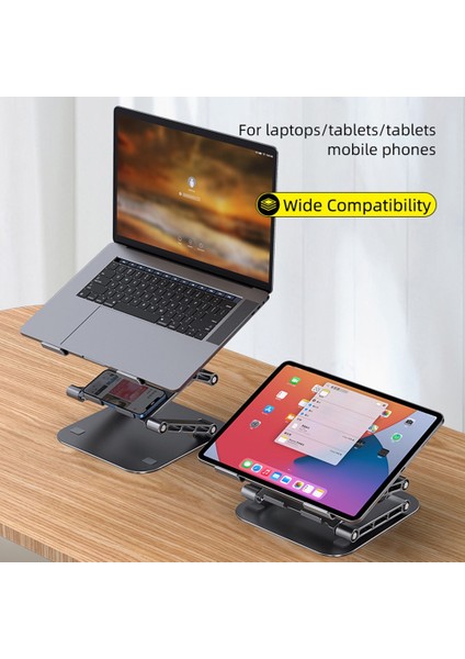 Beyaz D Taşınabilir Dizüstü Bilgisayar Standı Ayarlanabilir Dizüstü Bilgisayar Standı Alüminyum Dizüstü Tutucu Katlanabilir Soğutma Desteği Dizüstü Bilgisayar Braketi Tablet Braketi (Yurt Dışından) fiyatları