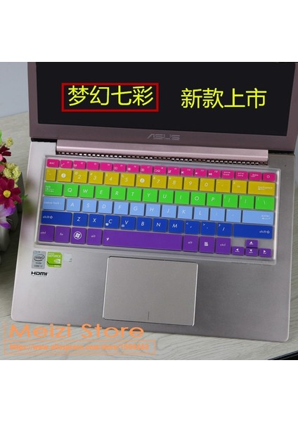 Allblue Asus Zenbook U305 UX303 U3000 U303 U4000U RX310U TP300L U305 UX303 BX32 U38 13 13.3 Inç Laptop Klavye Kapak Koruyucu (Yurt Dışından) indirimleri