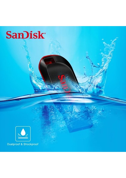 32GB Sandisk SDCZ50 Mini USB Flash Sürücü 128GB 64GB 32GB 16GB 8gb Pendrive Usb2.0 Flash Sürücü Kalem Sürücü Hafıza Çubuğu Diski (Yurt Dışından)